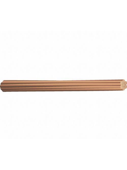 Bare Soft Drawn 4 AWG 7 Strand Copper 200 Foot Spool Cable Bare Soft Drawn 4 AWG 7 Strand Copper 200 Foot Spool Cable